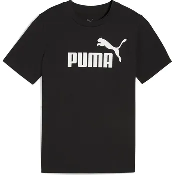 Chlapecké oblečení Dětské Tričko s krátkým rukávem PUMA ESS NO. 1 LOGO TEE B 68490601 – Černá 140