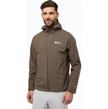 Pánské oblečení Pánská bunda do deště Jack Wolfskin Prelight 2L Ins cold coffee