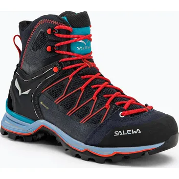 Dámská sportovní obuv Dámské trekové boty Salewa MTN Trainer Lite Mid GTX navy blue-black 00-0000061360