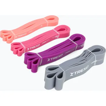 Sada odporových gum XTREXO TXO-B4Z046-ALL multicolor