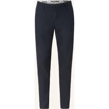Alberto Pánské Chino Kalhoty Rob Slim Fit, tmavě modrá, 38