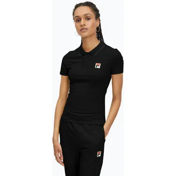 Dámské tričko Dámské polo tričko FILA Leuben black
