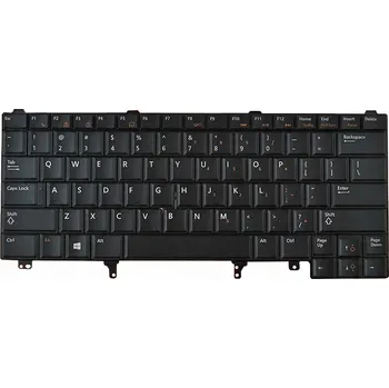 Náhradní klávesnice pro notebook KLÁVESNICE PRO DELL E5320 E5420 E5430 E5520 E6430 E6620 E6440 E6230 E6420