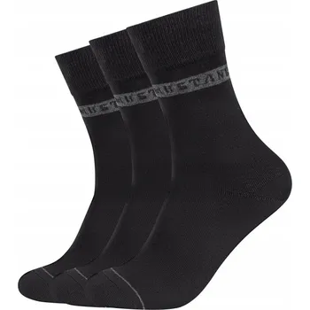 Ponožky Mustang , 3 kusy, černé, velikost 39-42