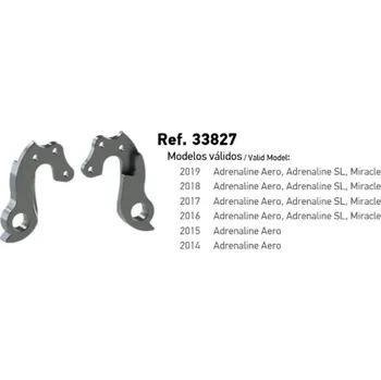 rám kola MMR patka rámu Road - Adrenaline SL / Aero do 2019