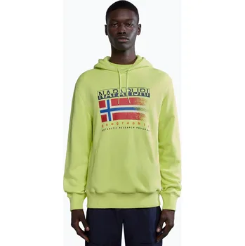 Pánská mikina Pánská mikina Napapijri B-Kreis H yellow sunny