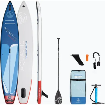 Paddleboard Paddleboard SUP AQUASTIC Touring Pro 14’0" modrý