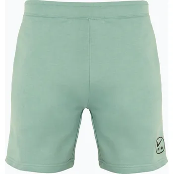 Pánské kraťasy Pánské šortky Nike Air French Terry denim turqoise/white/black