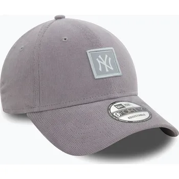 Módní doplněk Kšiltovka New Era Cord Patch 9FORTY New York Yankees grey