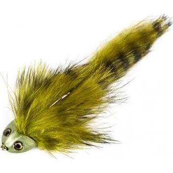 Rybářský háček Olive Sculpin, vel. 4