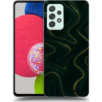 Pouzdro na mobilní telefon Picasee silikonový průhledný obal pro Samsung Galaxy A73 5G - Vawes