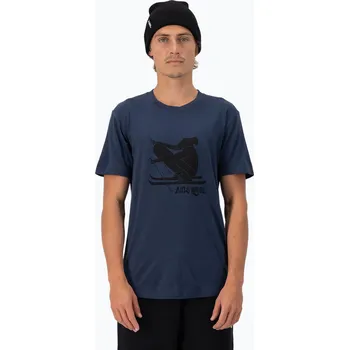 Pánské oblečení Pánské tričko Mons Royale Icon midnight