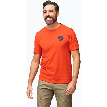 Pánské tričko Fjällräven Walk With Nature flame orange