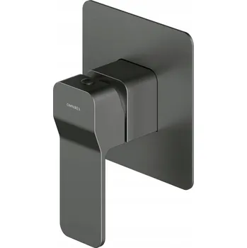 Vodovodní baterie Podomítková vanová a sprchová baterie Omnires SLIDE, stříbrná