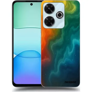 Pouzdro na mobilní telefon Picasee silikonový průhledný obal pro Xiaomi Redmi 13 4G - Solar