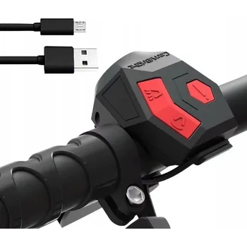 Zvonek na kolo Elektronický klakson na kolo ROCKBROS 120 dB černý