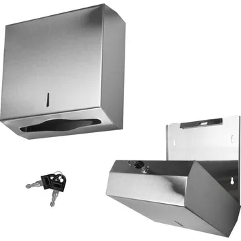 Zásobník na papírové ručníky Zásobník na skládané ručníky nerez 29x10,5x26,5cm