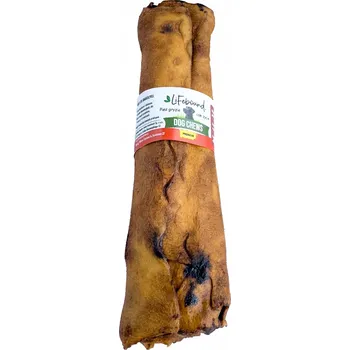 Pamlsek pro psa Hračka kousátko pro psa Kost Rovná 12,7 cm přírodní kousací tyčinky z kůže s příchutí slaniny Bekon