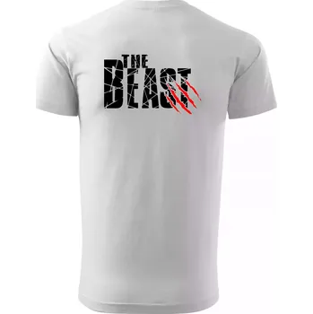 The Beast - Triko extra velké (5-8XL) - 7XL ( Bílá )