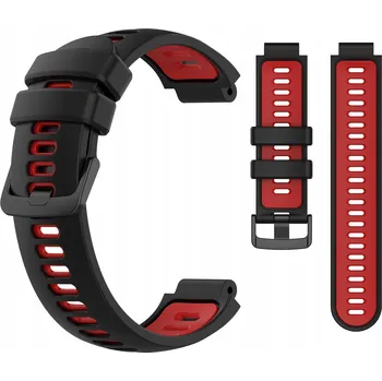 Řemínek na hodinky Sportovní řemínek černý pro Garmin FORERUNNER 220 230 235 620 630 735XT