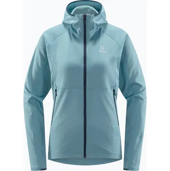 Dámská mikina Dámská cyklistická mikina Haglöfs Skuta Hood modrý 605072