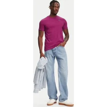 Pánské tričko Robe di Kappa T-Shirt Luc 611187W Fialová Regular Fit L