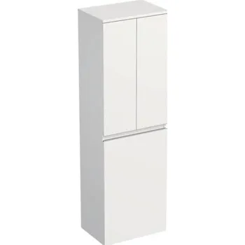 Koupelnový nábytek Koupelnová skříňka vysoká Intedoor TRENTA bílá matná 50 x 161,8 x 35 cm TRE SV 50 2D K S 379