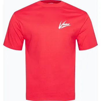Pánské tričko Vans Dettori Loose Fit racing red/ marshmallow
