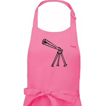 Kuchyňská zástěra Nebe - Dalekohled - Pánská zástěra na vaření - Univerzální velikost ( Růžová )