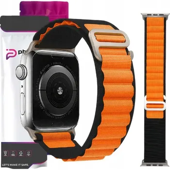 Řemínek na hodinky Řemínek Phoneo pro Apple 25mm oranžový