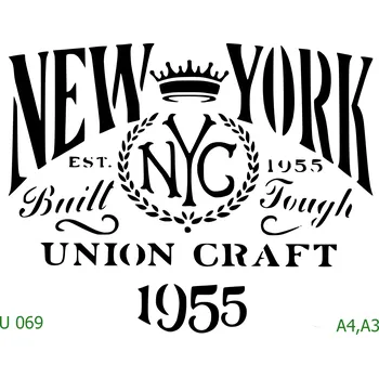 Šablona U 069 - A3 , Lepící fólie