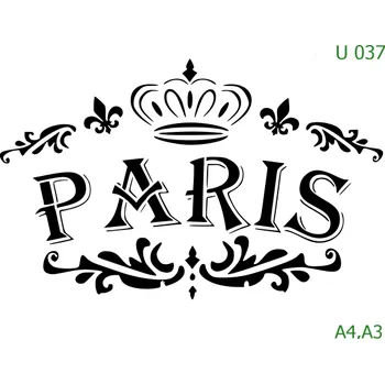 Šablona U 037 - A3 , Lepící fólie