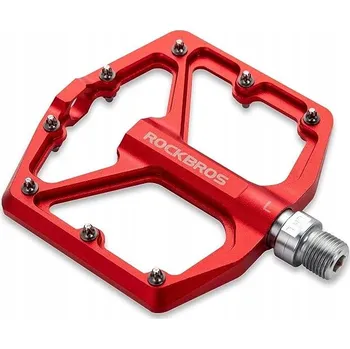 Pedál na kolo Platformové pedály Rockbros K203-RD červené