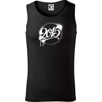 Narozeninovy ročník graffiti 2015 - Tílko pánské Core - 2XL ( Černá )