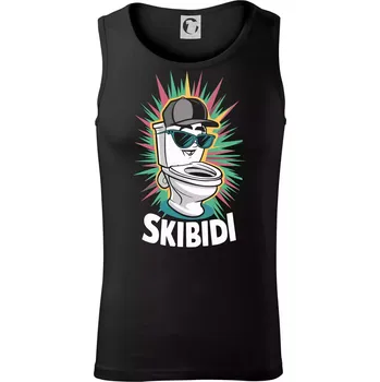 Skibidi thug - Tílko pánské Core - XL ( Černá )