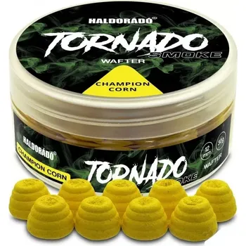Boilies HALDORADO Tornado Smoke Wafter Champion Corn 30g 12mm