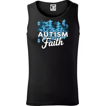 Pánské termoprádlo Autism faith - Tílko pánské Core - M ( Černá )