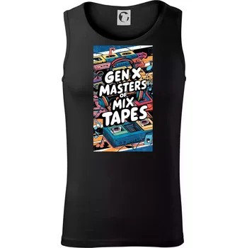Generace X (Gen X) - Master od Tapes - Tílko pánské Core - 2XL ( Černá )