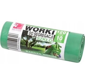 Pytle na odpad na sklo Bratek 120l 10 ks