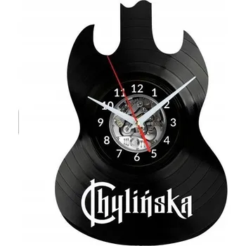 Hodiny Agnieszka Chylińska Nástěnné Hodiny z Vinylové Desky DÁREK PAMÁTKA NAROZENINY