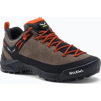 Pánská treková obuv Salewa Wildfire Leather pánské turistické boty hnědé 00-0000061395