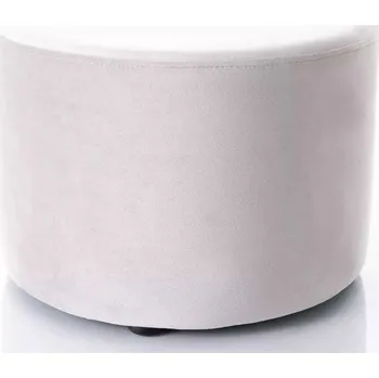 Taburet Taburet Caen A Velvet, světle šedá