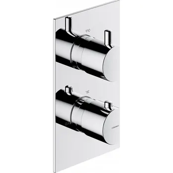 Vodovodní baterie Podomítková vanová a sprchová baterie Omnires stříbrná