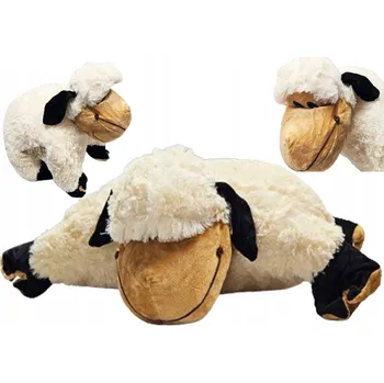 Polštář POLŠTÁŘ POLŠTÁŘ 2V1 ČERNÁ KOPYTA 60CM E1877 EMAJ