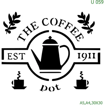 Šablona U 059 - A4 , Nelepící folie