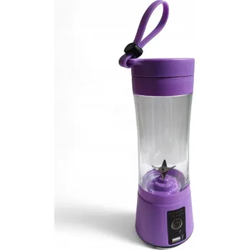 Stolní mixér JUICE CUP | Mini mixér na smoothie | Fialový | 380 ml