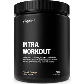 Anabolizér Vilgain Intra Workout – broskev a pomeranč 750 g