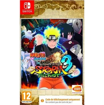 Hra pro Nintendo Switch Naruto Ultimate Ninja Storm 3 Full Burst Nintendo Switch - Krabicová verze