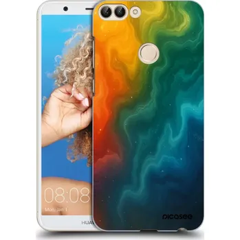 Pouzdro na mobilní telefon Picasee silikonový průhledný obal pro Huawei P Smart - Solar