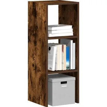 Knihovna vidaXL Stohovatelné knihovna 30x30x80 cm kompozitní dřevo [858809] Barva: kouřový dub